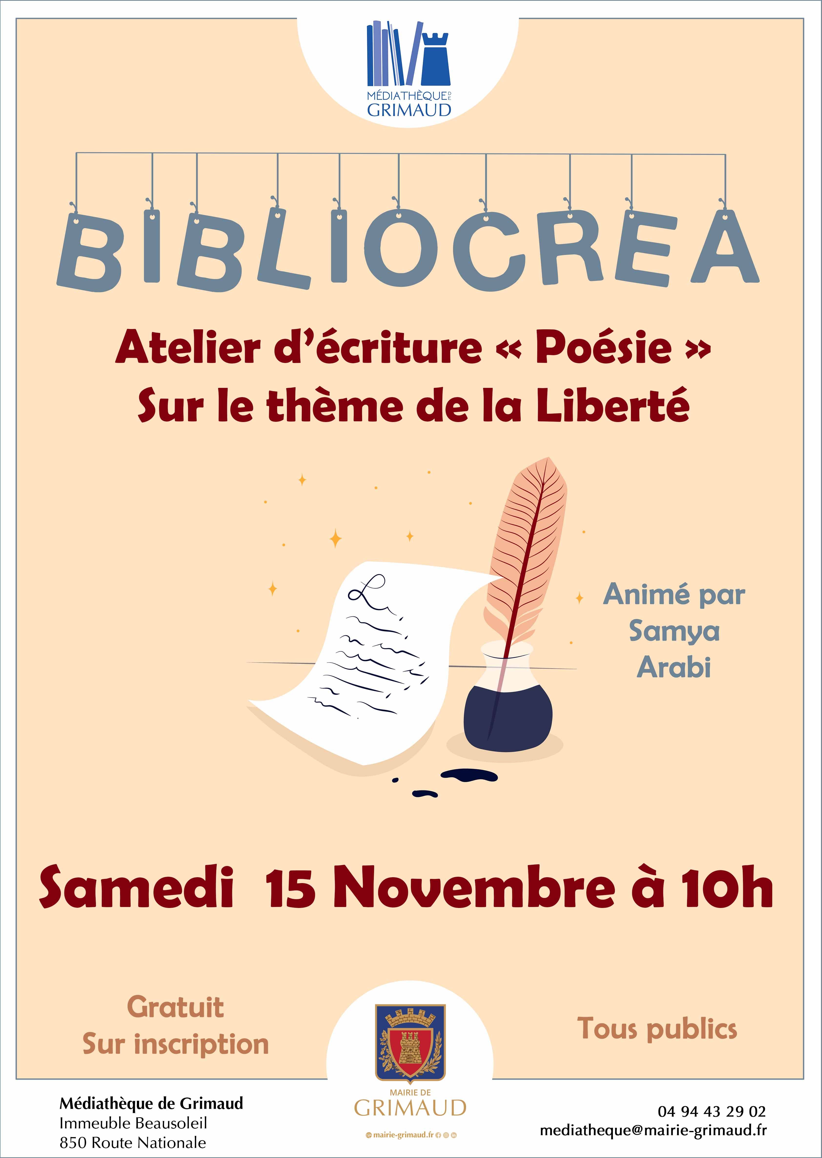 Bibliocrea Poesie copie